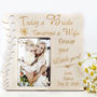 Parents Of The Bride Personalised Picture Frame, thumbnail 1 of 2