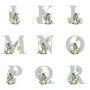Personalised Alphabet Zebra Teddy Bear New Baby, Christening Or 1st Birthday Gift, thumbnail 6 of 12