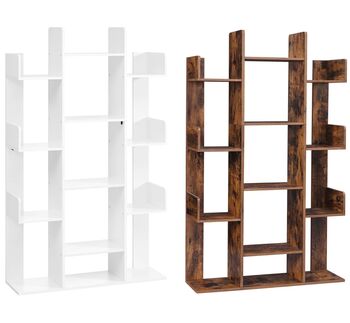 Tree Shaped Bookshelf With 13 Shelves, 11 of 11