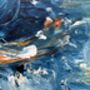 Large Original Abstract Expressionist Painting Acrylic On Canvas Contemporary 150 Cm, thumbnail 4 of 7