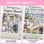 Seattle Seahawks Personalised Gift Newspaper Book, thumbnail 5 of 10