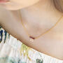 Birthstone Bar Necklace With Zodiac Charm Detail, thumbnail 7 of 12