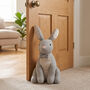 Luxury Hare Herringbone Doorstop, thumbnail 3 of 4