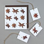 Christmas Cards With Star Anise Illustration, thumbnail 3 of 4