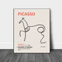 Picasso Japanese Horse Exhibition Art Print, thumbnail 2 of 4