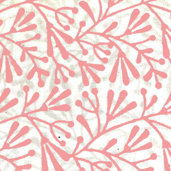 Block Printed Pyjamas Pink Bud, 4 of 4