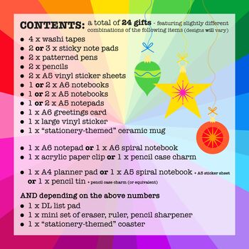 24 Days Of Stationery Advent Calendar, 6 of 12