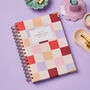 Personalised Checkered 2025/26 Academic Diary, thumbnail 2 of 12