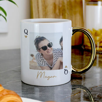 Valentine's Queen Photo Mug For Wife Or Girlfriend, 3 of 4