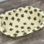 Four Leaf Clover Patterned Baking / Pie Dish, 24cm, thumbnail 2 of 4