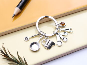 Personalised Chef Cooking Keyring, 5 of 9