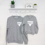 'Legend' Father And Son Sweatshirt Set, thumbnail 1 of 3