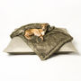 Charley Chau Velour Contrast Dog Bed Mattress, thumbnail 6 of 8