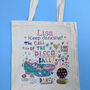 Personalised Queen Of Disco Bag, thumbnail 5 of 5