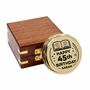 Personalised Brass 45th Birthday 100 Year Calendar Compass, thumbnail 1 of 12