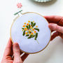 Moonlit Daisy Cross Stitch Kit, thumbnail 1 of 3