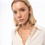Sterling Silver Fine Tourmaline Long Necklace, thumbnail 11 of 11