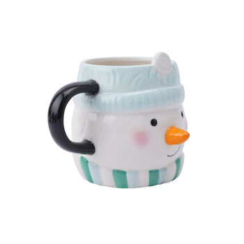 Christmas Jolly Snowman Snack Mug With Gift Box, 6 of 7