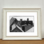 Rooftops, Mont Saint Michel Photographic Art Print, thumbnail 1 of 4