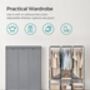 Portable Clothes Wardrobe Garment Rack Closet, thumbnail 3 of 7