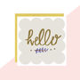 'Hello' Any Occasion Card, thumbnail 1 of 2