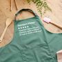Personalised Review Kitchen Apron, thumbnail 3 of 4