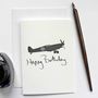 Spitfire Happy Birthday Greeting Card, thumbnail 4 of 4