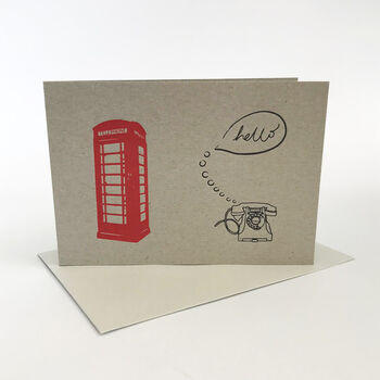 Recycled Letterpress Greeting Card Pack Of Six, 4 of 9