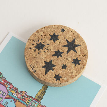 Round Organic Cork Magnet, 7 of 8