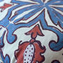 Moroccan Tile Print Linen Cushion Cover, thumbnail 4 of 4