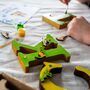 Personalised Paint Your Own Dinosaur Wooden Name, thumbnail 6 of 7