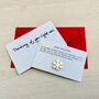 Thank You Gift Card With Sterling Silver Keepsake, thumbnail 2 of 7