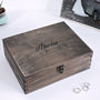 Personalised Wooden Jewellery Box, thumbnail 3 of 11