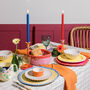 Jukumu: Red And Dusky Pink Bread Basket, thumbnail 1 of 5