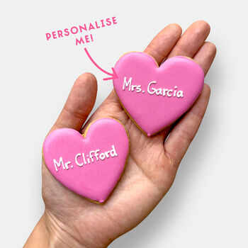 Personalised Thank You Teacher Iced Biscuits Letterbox Gift, 2 of 9