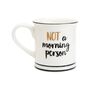 Not A Morning Person Espresso Mug With A Plant, thumbnail 2 of 2