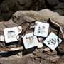 Set Of Four Harbourside Cork Coasters | Gift For Home, thumbnail 1 of 5