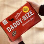 Giant Dad Sized Personalised Chocolate Bar, thumbnail 1 of 5