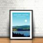 Kielder Water Northumberland Art Print, thumbnail 1 of 4