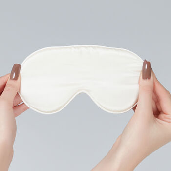 Silk Eye Mask Ivory, 5 of 7