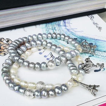 Fairytale Pearl Charm Bracelets, 2 of 10