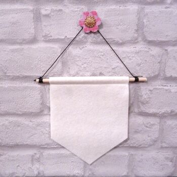 Cute Handmade Banner With Character, 10 of 11
