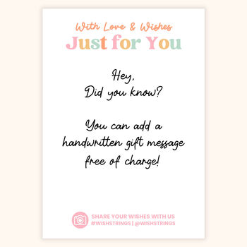 Pizza My Heart Wish Bracelet – Funny Love Gift, 3 of 3