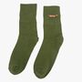 Women's Woodland Animals Embroidered Cotton Ankle Socks Five Pack, thumbnail 4 of 7