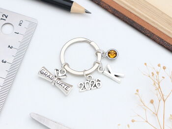 2026 Graduation Keyring, Personalised Gift Keepsake, 4 of 9