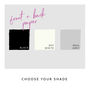 Personalised Minimalist New Baby Record Book, thumbnail 3 of 6
