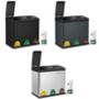 Triple Kitchen Waste Sorting Bin With Pedals, thumbnail 8 of 8