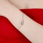 Single Drop Bracelet, thumbnail 1 of 5