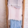 Personalised I Love You Dad Linen Scarf, thumbnail 4 of 6