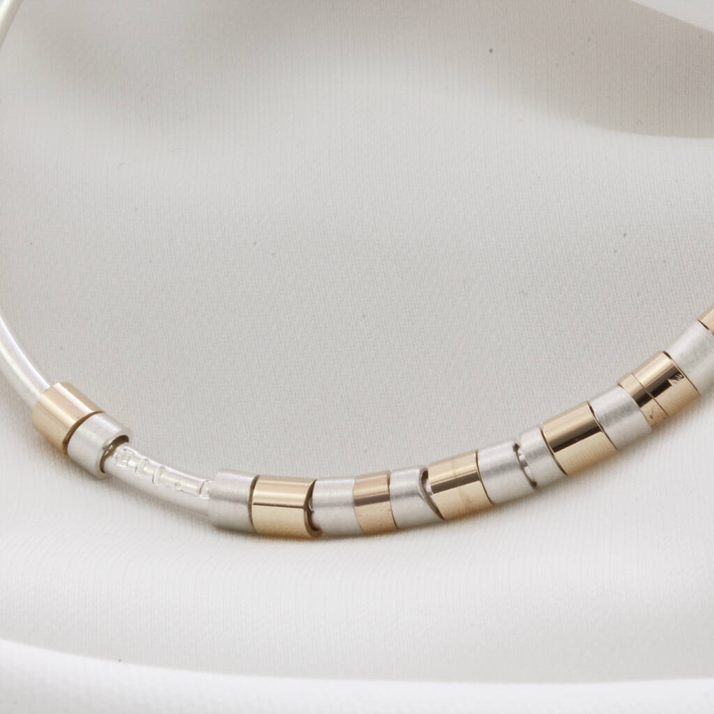 Bracciale Regolabile In Argento 925 Con Messaggio In Codice Morse, Idea Regalo Per Amici E Familiari